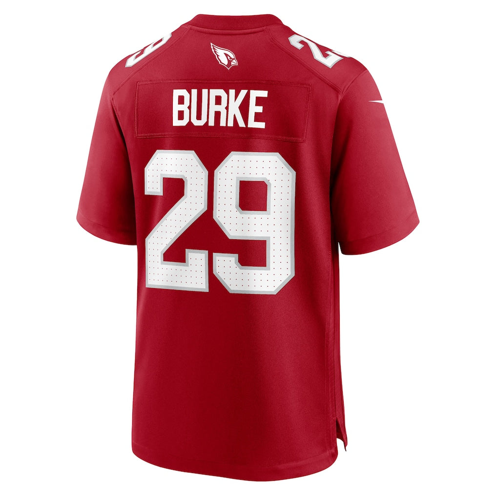 A.Cardinals #29 Denzel Burke Cardinal Team Game Jersey