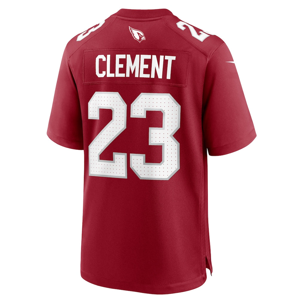 A.Cardinals #23 Corey Clement Cardinal Team Game Jersey