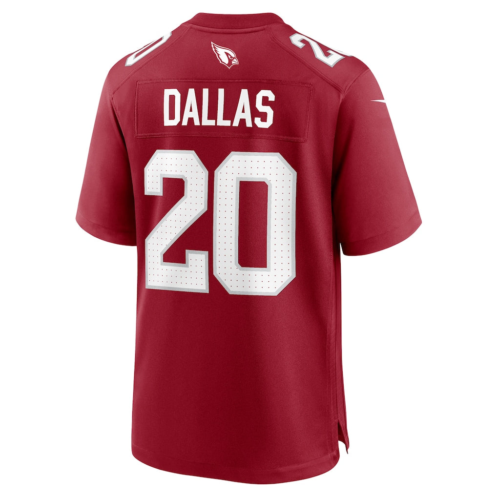 A.Cardinals #20 DeeJay Dallas Cardinal Team Game Jersey