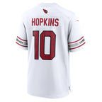 A.Cardinals #10 DeAndre Hopkins White Game Player Jersey