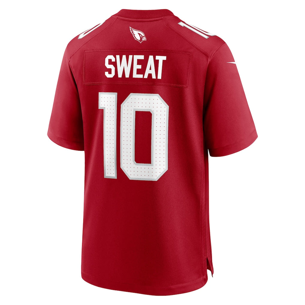 A.Cardinals #10 Josh Sweat Cardinal Team Game Jersey