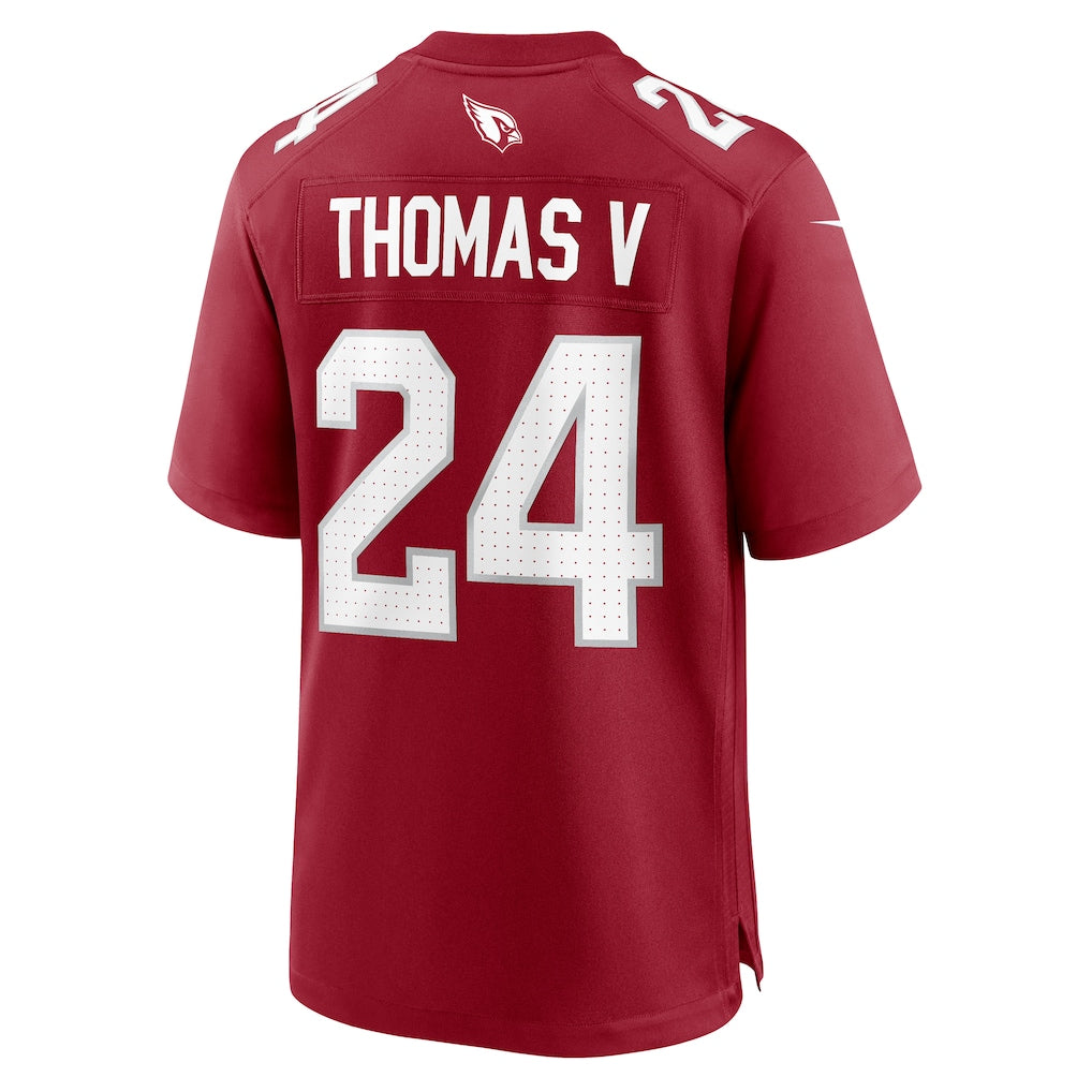A.Cardinals #24 Starling Thomas V Cardinal Team Game Jersey