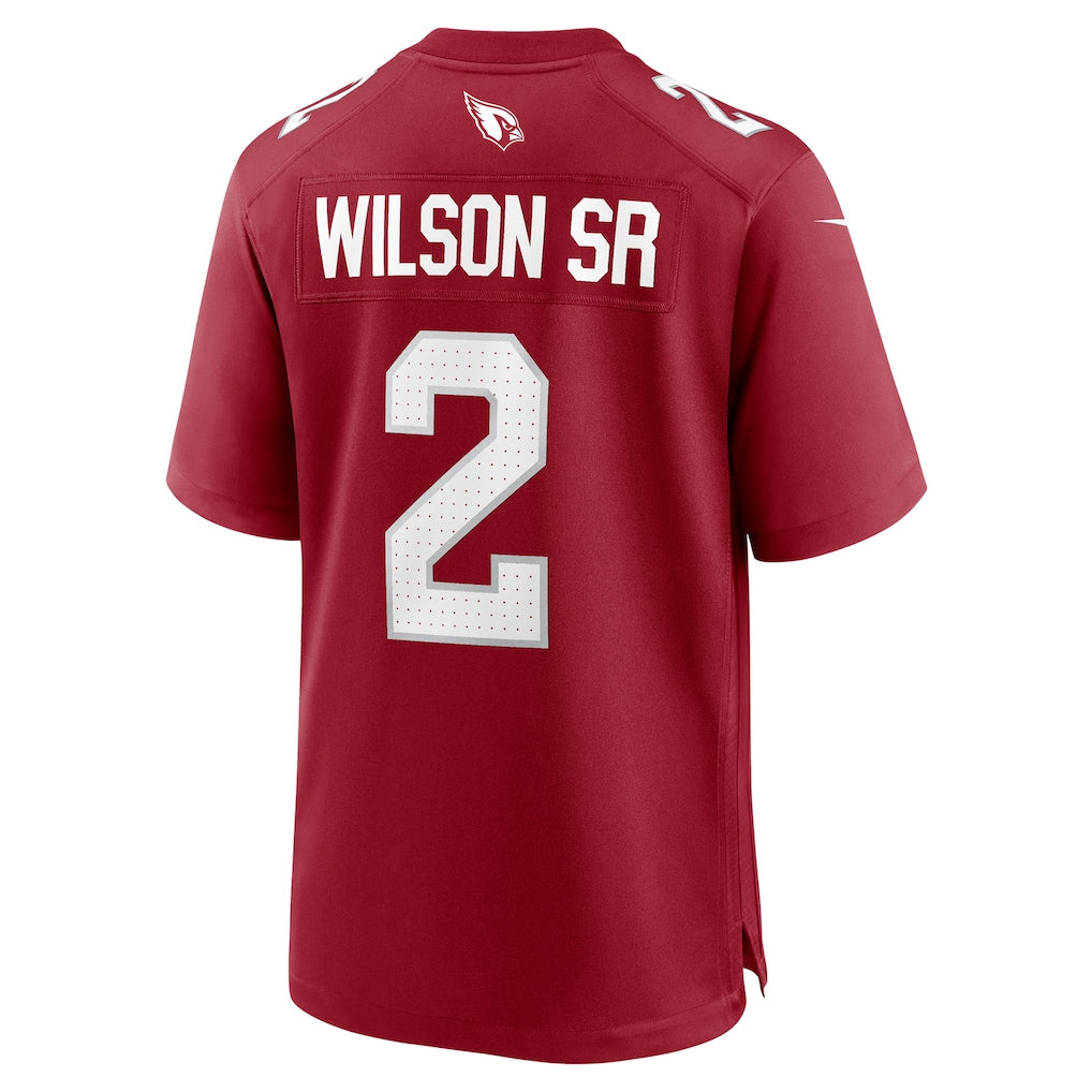 A.Cardinals #2 Mack Wilson Sr. Cardinal Team Game Jersey