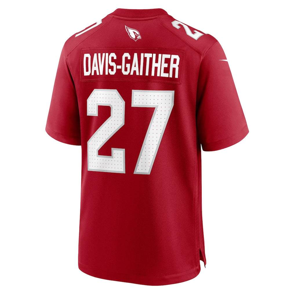 A.Cardinals #27 Akeem Davis-Gaither Cardinal Team Game Jersey