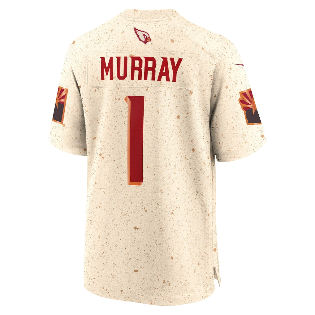 A.Blacks #1 Kyler Murray Natural 2025 Rivalries Collection Game Jersey